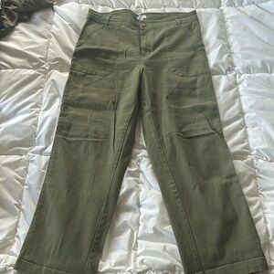Dark green pants. Super soft!